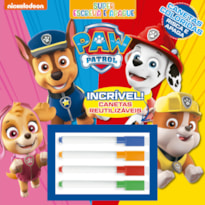 PATRULHA CANINA SUPER ESCREVA E APAGUE