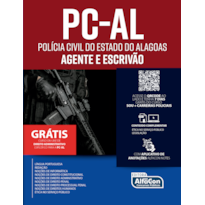 PC-AL - POLÍCIA CIVIL DO ESTADO DO ALAGOAS - AGENTE E ESCRIVÃO