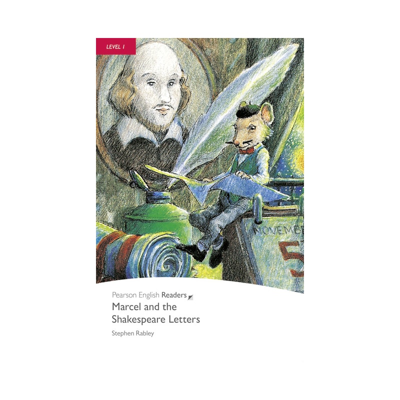 PEARSON ENGLISH READERS 1: MARCEL AND THE SHAKESPEARE LETTERS BOOK AND CD PACK