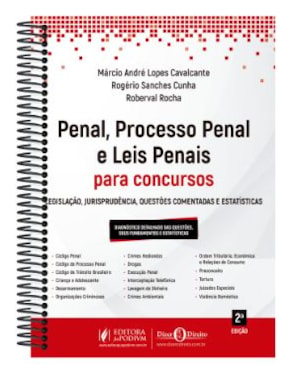 PENAL, PROCESSO PENAL E LEIS PENAIS PARA CONCURSOS