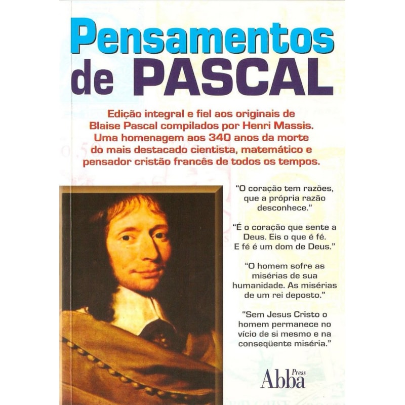 PENSAMENTOS DE PASCAL