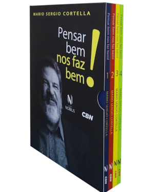 PENSAR BEM NOS FAZ BEM! - CAIXA 4 VOLUMES