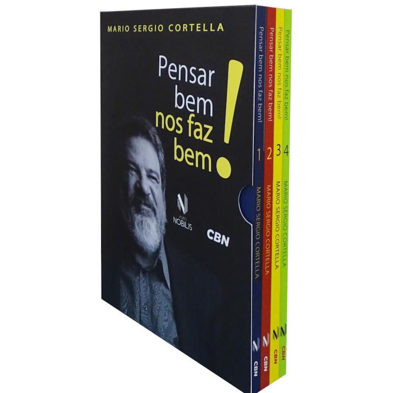 PENSAR BEM NOS FAZ BEM! - CAIXA 4 VOLUMES