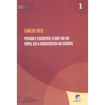 PENSAR E ESCREVER - O QUE VAO NO PAPEL OU A CONSCIENCIA DA ESCRITA