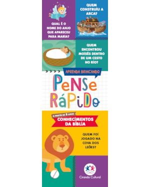 PENSE RÁPIDO - CONHECIMENTOS DA BÍBLIA