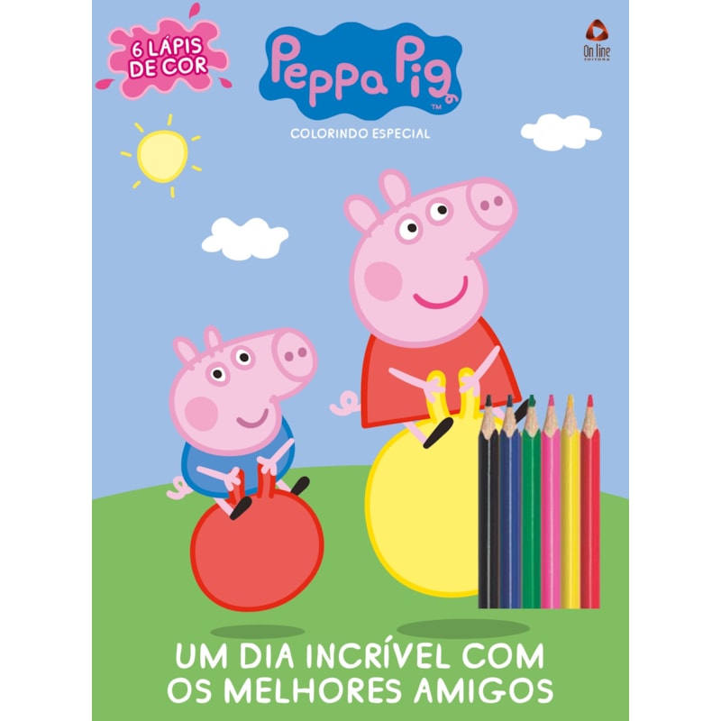 PEPPA PIG - COLORINDO - ESPECIAL: UM DIA INCRÍVEL COM OS MELHORES AMIGOS