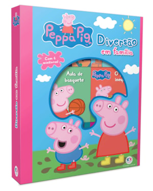PEPPA PIG - DIVERSÃO EM FAMÍLIA: COM 6 MINI LIVROS