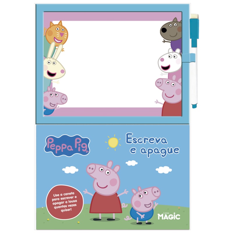 PEPPA PIG - ESCREVA E APAGUE
