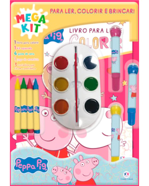 PEPPA PIG - LER, COLORIR E BRINCAR