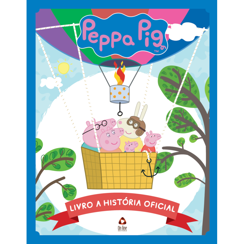 PEPPA PIG - LIVRO A HISTÓRIA OFICIAL