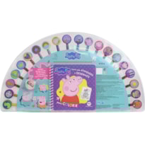 PEPPA PIG - LIVRO COM ATIVIDADES E DESENHOS PARA COLORIR