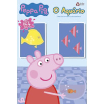 PEPPA PIG - LIVRO DE HISTÓRIA COM ADESIVOS: O AQUÁRIO