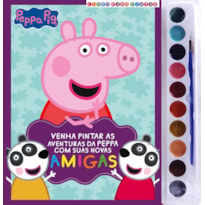 PEPPA PIG LIVRO PARA PINTAR COM AQUARELA