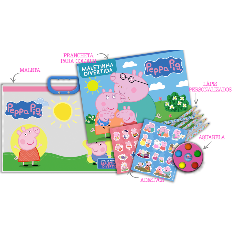 PEPPA PIG MALETINHA DIVERTIDA