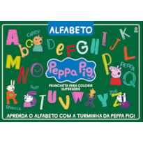 PEPPA PIG - PRANCHETA PARA COLORIR - SUPERSÉRIE: APRENDA O ALFABETO COM A TURMINHA DA PEPPA PIG!