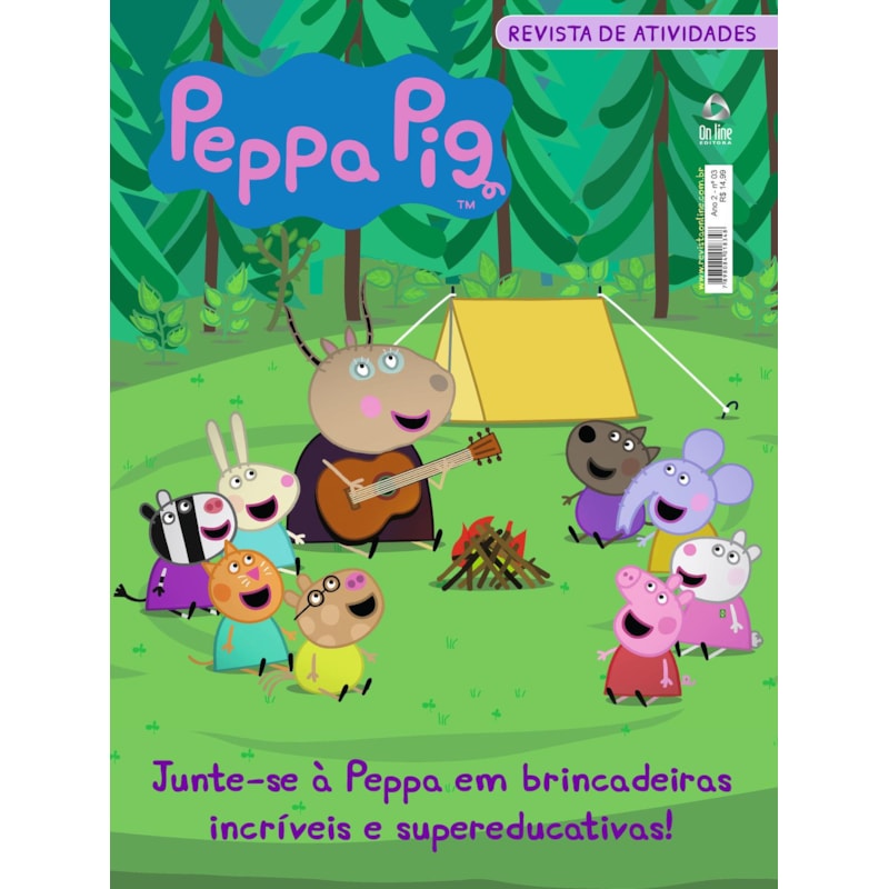 PEPPA PIG - REVISTA DE ATIVIDADES: JUNTA-SE Á PEPPA EM BRINCADEIRAS INCRÍVEIS E SUPEREDUCATIVAS!