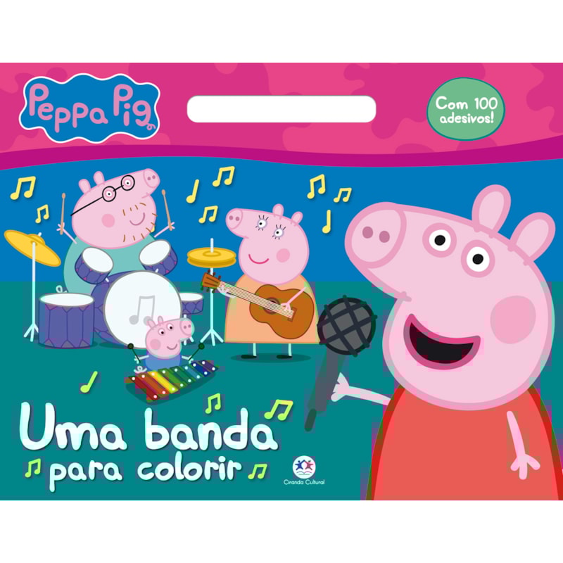 Peppa Pig - Uma banda para colorir: uma banda para colorir
