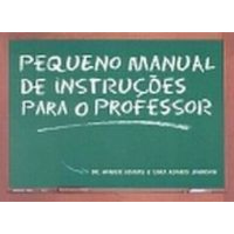 PEQ.MAN.DE INSTR.PARA O PROFESSOR
