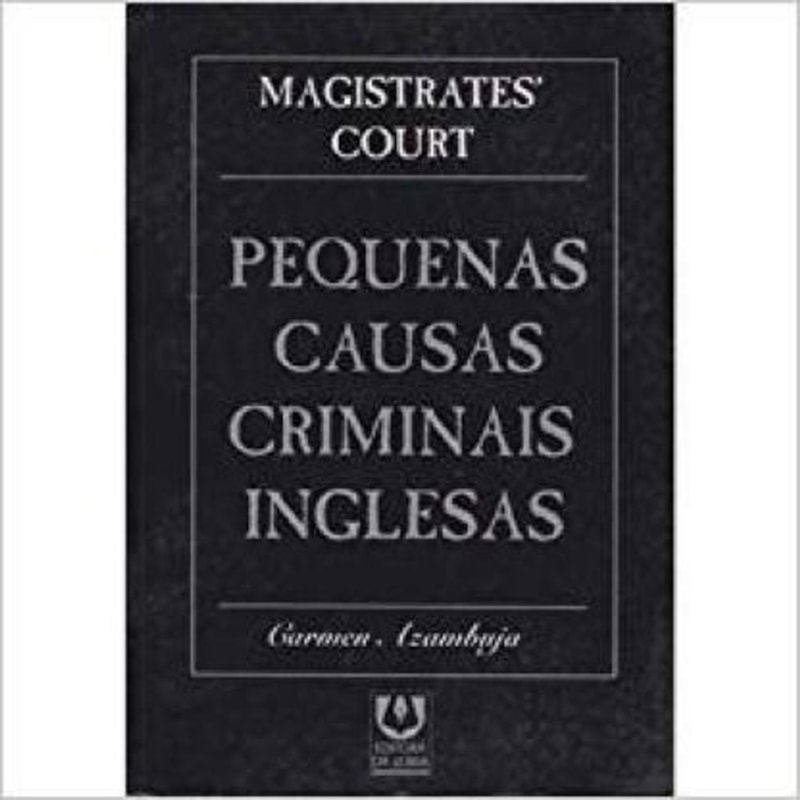 PEQUENAS CAUSAS CRIMINAIS INGLESAS