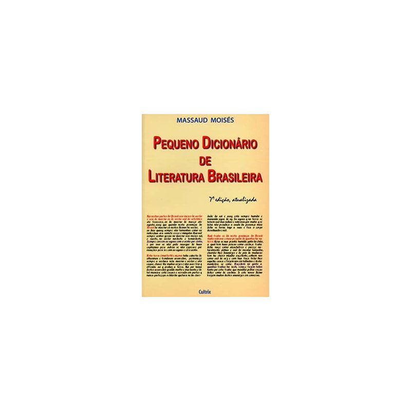 Pequeno dicionário de literatura brasileira