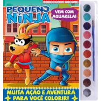 PEQUENO NINJA LIVRO PARA PINTAR