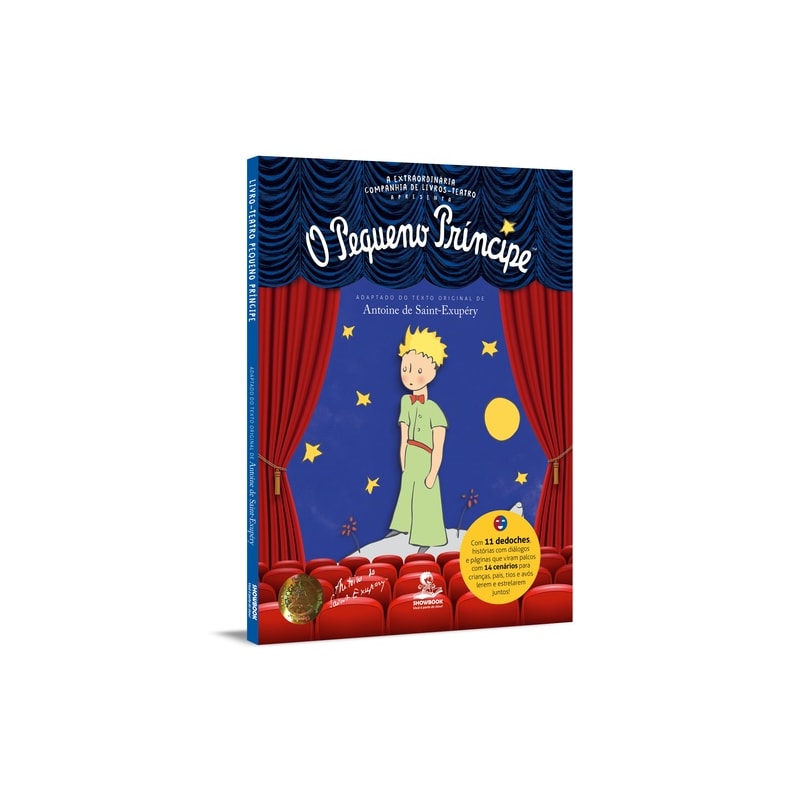 PEQUENO PRÍNCIPE - LIVRO-TEATRO COM DEDOCHES E CENÁRIOS