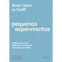 PEQUENOS EXPERIMENTOS: PRÁTICAS PARA VIVER MELHOR EM UM MUNDO OBCECADO POR METAS