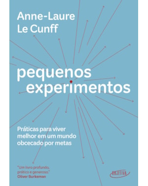 PEQUENOS EXPERIMENTOS: PRÁTICAS PARA VIVER MELHOR EM UM MUNDO OBCECADO POR METAS