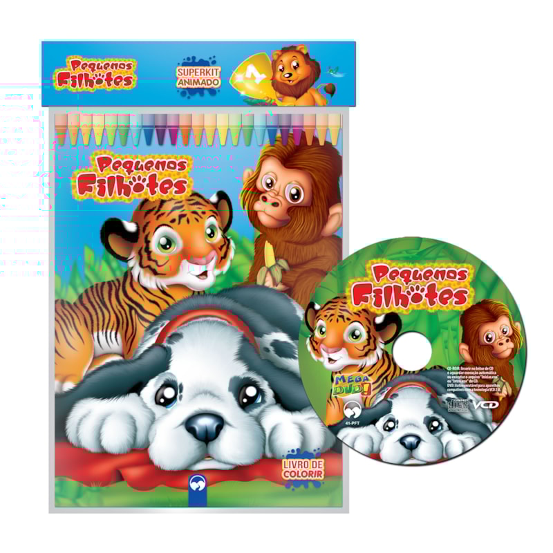 PEQUENOS FILHOTES - SUPERKIT ANIMADO