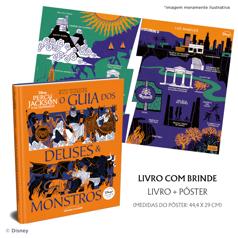PERCY JACKSON E OS OLIMPIANOS - O GUIA DOS DEUSES & MONSTROS
