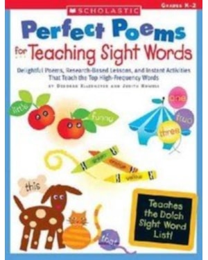 PERFECT POEM FOR TEACHING SIGHT WORDS