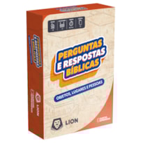 PERGUNTAS E RESPOSTAS BÍBLICAS - JOGO DE CARTA + LIVRETO