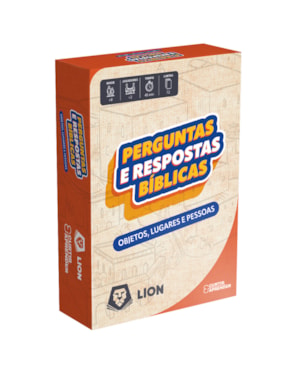 PERGUNTAS E RESPOSTAS BÍBLICAS - JOGO DE CARTA + LIVRETO