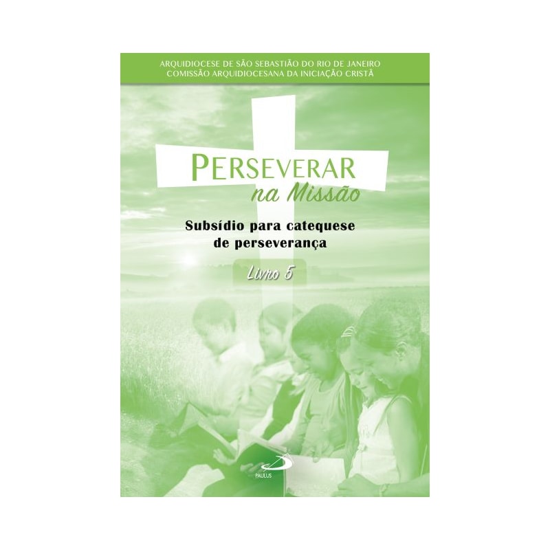 PERSEVERAR NA MISSÃO - SUBSÍDIO PARA CATEQUESE DE PERSEVERANÇA - LIVRO 5