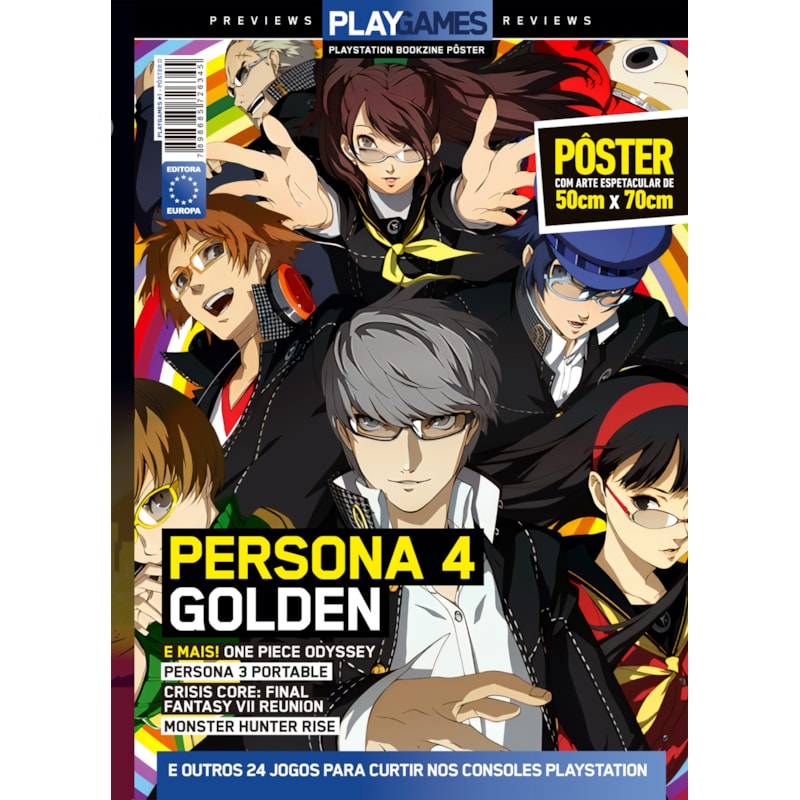 PERSONA 4 GOLDEN - SUPERPÔSTER PLAYGAMES
