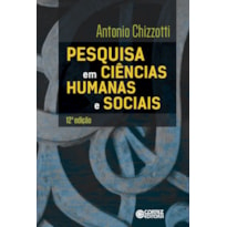 PESQUISA EM CIÊNCIAS HUMANAS E SOCIAIS