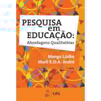 PESQUISA EM EDUCAÇÃO - ABORDAGENS QUALITATIVAS PESQUISA EM EDUCAÇÃO - ABORDAGENS QUALITATIVAS