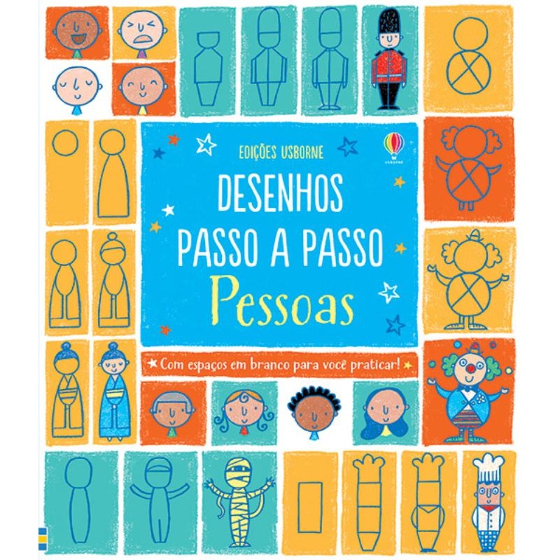 PESSOAS : DESENHOS PASSO A PASSO