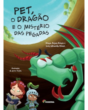 Pet, o dragão e o mistério das pegadas