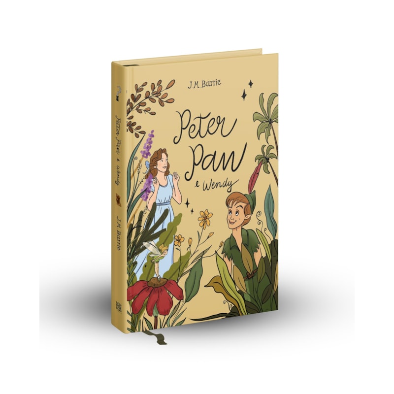 PETER PAN & WENDY | J. M. BARRIE | CAPA DURA LUXO - FITILHO E BRINDES |