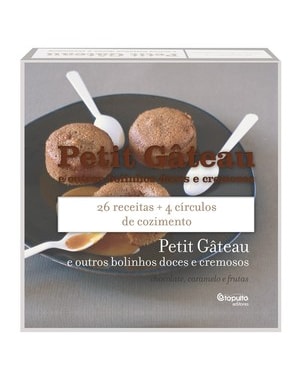 Petit gâteau e outros bolinhos doces e cremosos