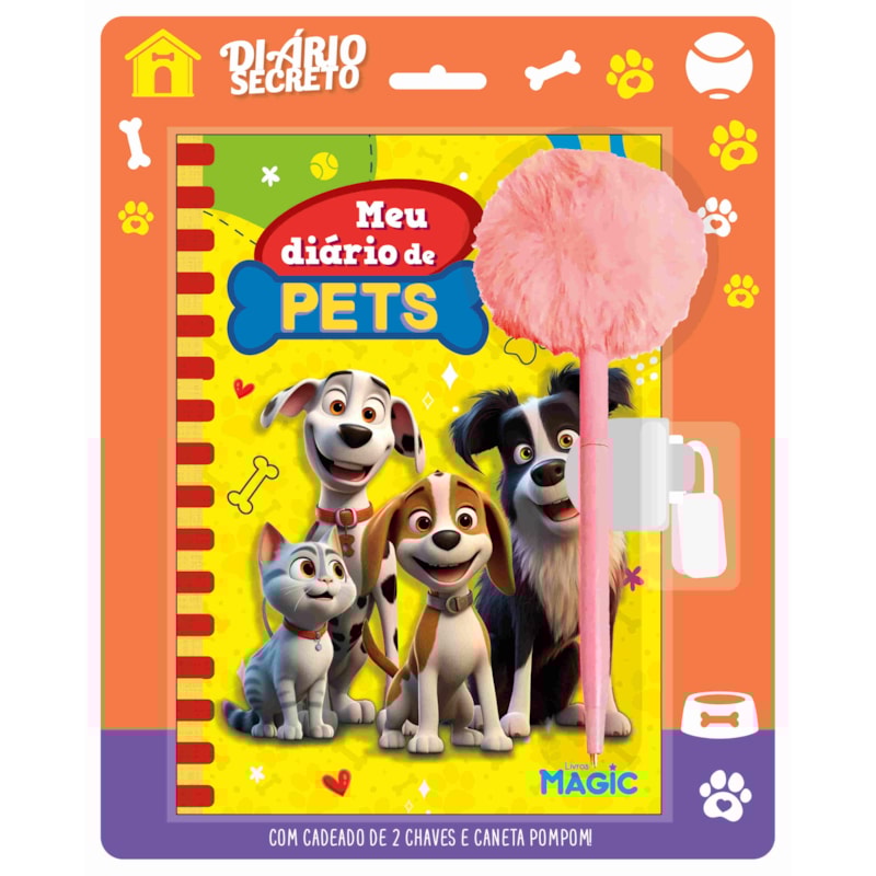 PETS - LIVRO DIÁRIO SECRETO