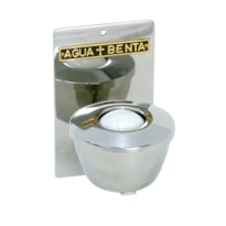 PIA PARA ÁGUA BENTA DE INÓX ALTURA 15CM LARGURA 10CM CAPADIDADE 200ML