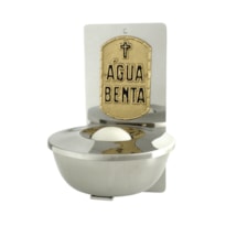PIA PARA ÁGUA BENTA DE INÓX ALTURA 21CM LARGURA 15CM CAPADIDADE 400ML