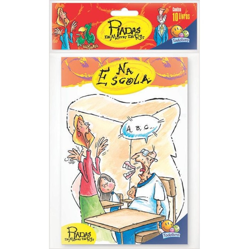 PIADAS DE MORRER DE RIR - KIT C/ 10 UND.