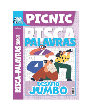 Pic Nic Risca-Palavras - Desafio Jumbo