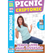 PICNIC CRIPTONIC - FÁCIL: 391 - TEMPO LIVRE PARA DIVERSÃO.