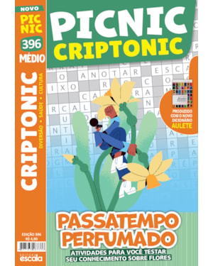 Picnic Criptonic - Médio: 396 - passatempo perfumado