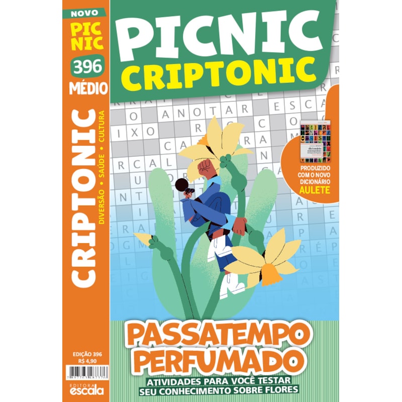 Picnic Criptonic - Médio: 396 - passatempo perfumado