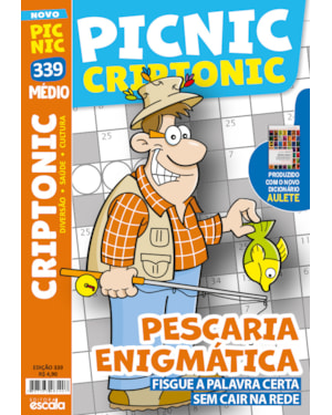 PICNIC CRIPTONIC - PESCARIA ENIGMÁTICA- MÉDIO: 339